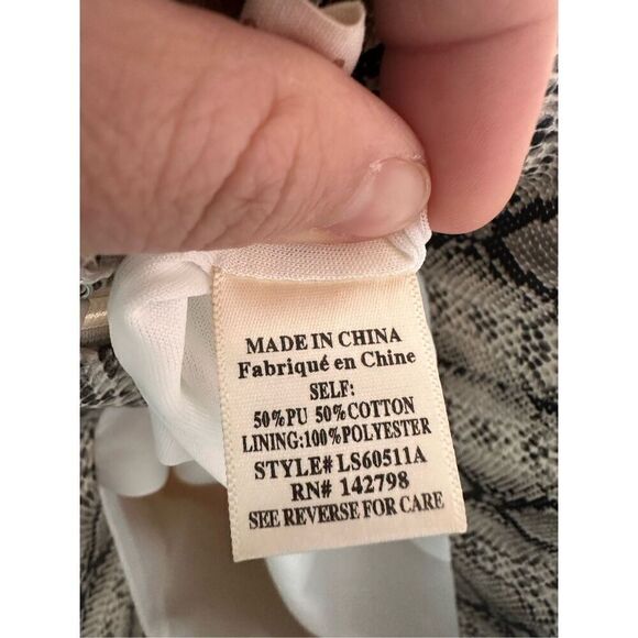 Altar’d State Snake Print Mini Skirt - Picture 4 of 5